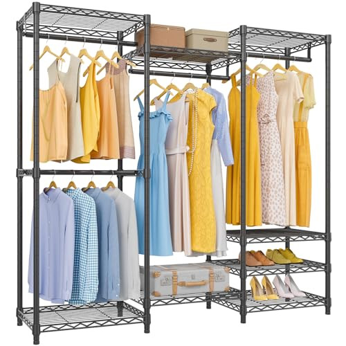 VIPEK V5 Portable Closet Wardrobe 70 inch Freestanding Closet Rack - Pink New