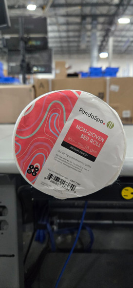 KARLASH PANDASPA DISPOSABLE NON WOVEN BED SHEET ROLL 16 GSM , 80cm x 180cm New