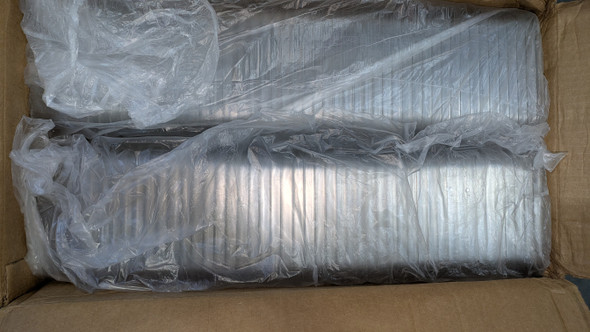 PACTIV Container 6 Square 32oz Clear Cookie, 360 Count New