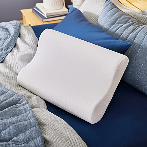 Sleep Innovations Memory Foam Contour Pillow Standard Size B0029LHHRC - White New