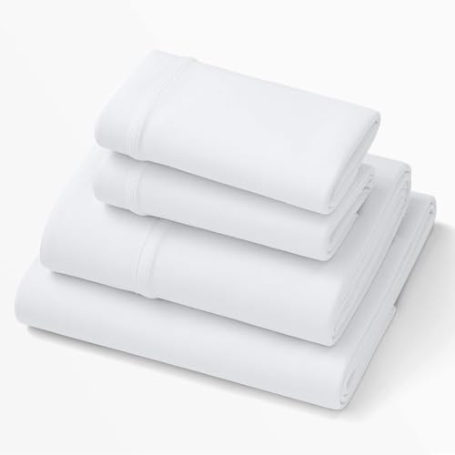 Purple SoftStretch Sheet Set, Queen, Cooling Rayon Blend Bed Sheets New