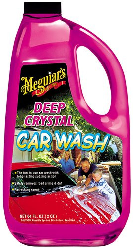Meguiar Deep Crystal Car Wash Shampoo Cleans Paint, Enhances Gloss 64 oz x 6 New