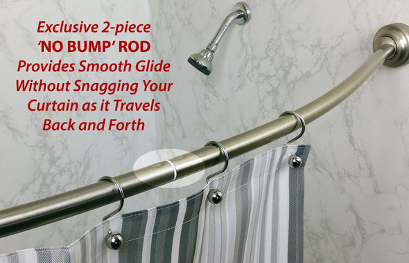 ROTATOR RODS FOR STANDARD TUBS 58.5" - 60" - BRIGHT CHROME
