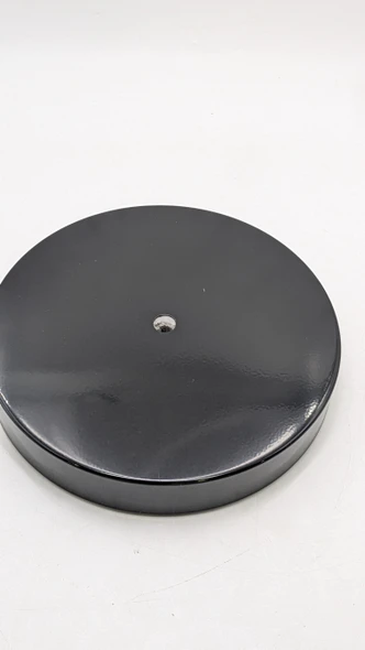 Securit 25 x 25 cm Stainless Steel Smoking Post Base - Black New