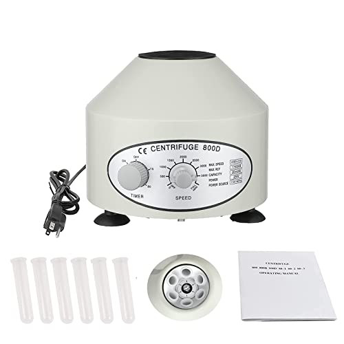 MECCTP Electric Lab Laboratory Centrifuge Machine Lab Medical Practice w/Timer New