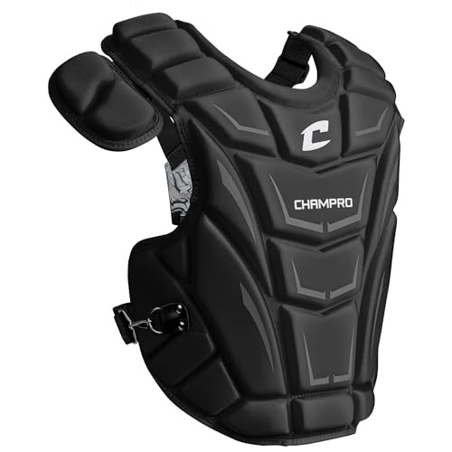 Champro Optimus MVP Chest Protector, 16", Black New