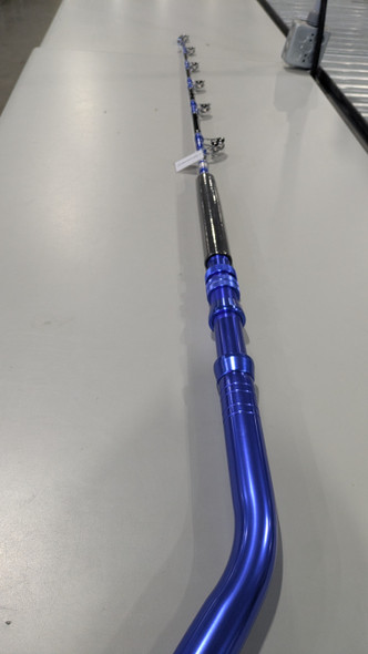 Fiblink Bent Butt Fishing Rod 2-Piece 5'1" Saltwater Trolling Rod Heavy Roller New