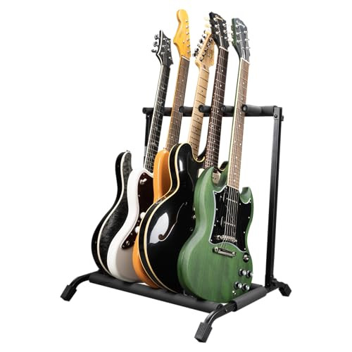 Gator Rok-It Multi Guitar Stand Rack Holds up to 5 Electric or Acoustic Guitars New