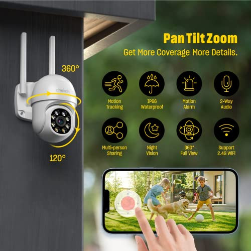 64GB Class 10 Micro SDXC 2K Security Cameras Outdoor - 3MP Color Night Vision New