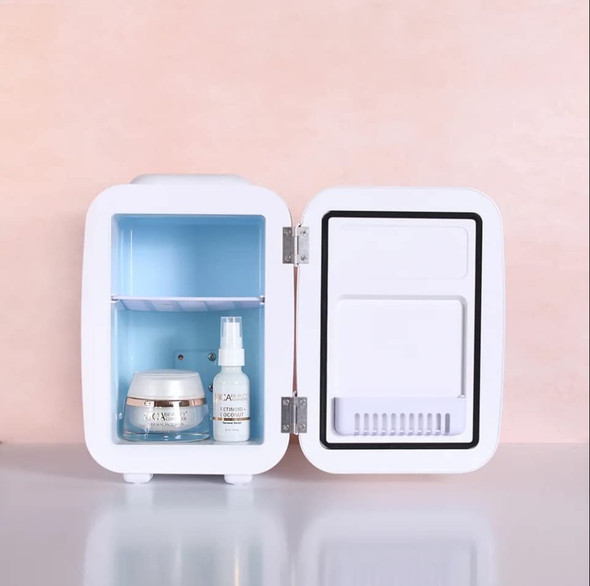 Mica Beauty Mini Skincare Refrigerator Thermo-Electric Cooler Warmer New