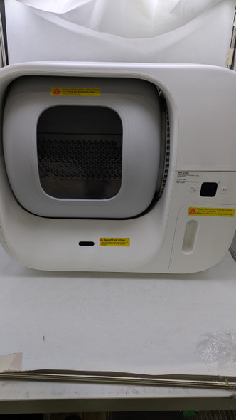 FURBULOUS TRUE ODOR-FREE LITTER BOX - ONE SIZE FOR 3.3-22 LBS CATS - WHITE New
