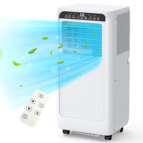 GARVEE PORTABLE AIR CONDITIONERS 8000 BTU, ENERGY SAVING AIR CONDITIONER - WHITE