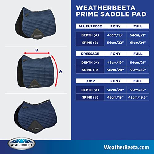 Weatherbeeta Prime Ombre All Purpose Saddle Pad, Autumn Glow, Full New