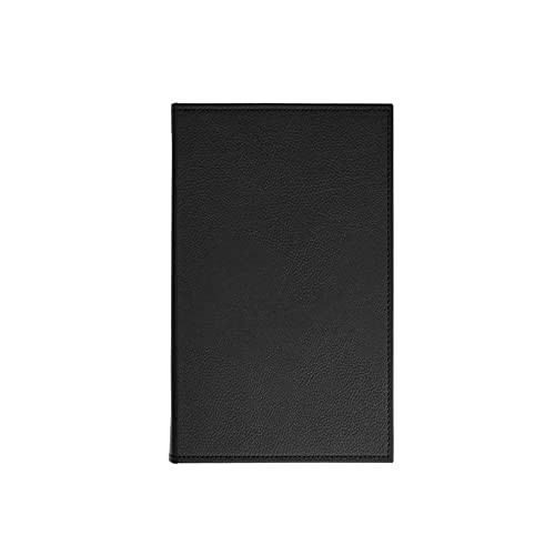 Menu Covers Made of Premium Faux Leather (10-Pack) 8.5" X 14" (Black, 6 Views) New