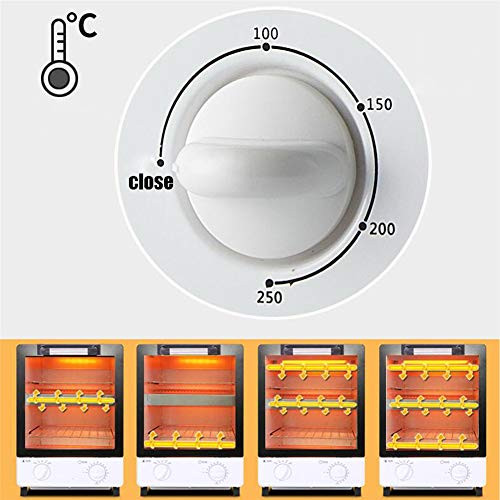 110V 12L Mini High Temperature Heat Metal Tool CleaningCabinet 1KW Timer New