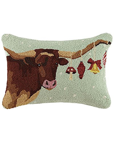 B01LZB6P5C Peking Handicraft Longhorn With Ornaments, 14 X 20 New
