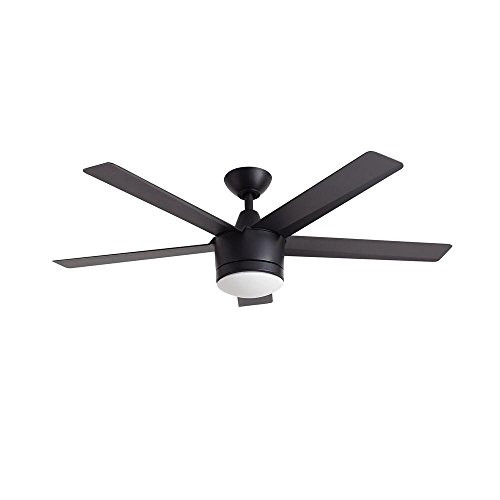 Home Decorators Collection Merwry LED 52" Ceiling Fan B013X7EGJM - Matte Black New