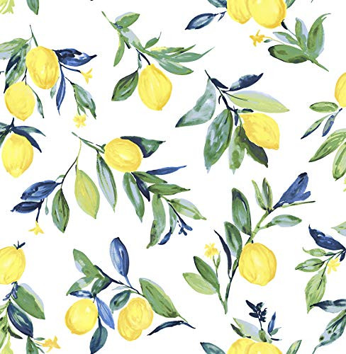 NuWallpaper Lemon Drop Peel and Stick Wallpaper Removable Contact Paper New