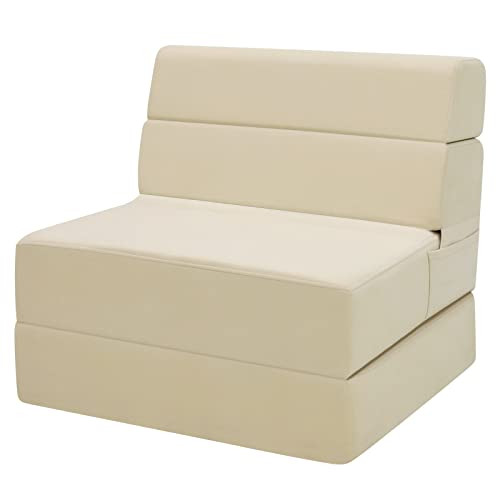 MEETI Folding Sofa Bed, Foam Foldable Sofa bed for Space Saving, B0BY25KVXP