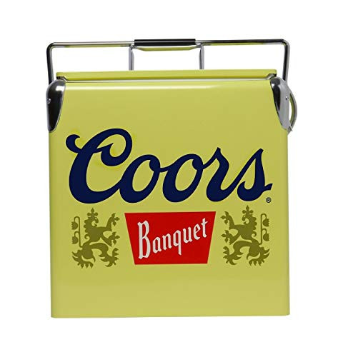Coors Banquet Retro Ice Chest Cooler - Portable Ice Bucket B01EJRLSS2 - NEW New
