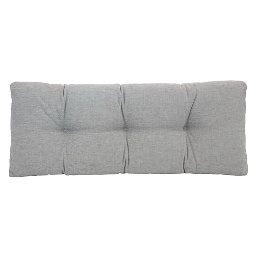 Klear Vu The Gripper Non-Slip Tufted Bench Cushion 43" - Chenille Gray New