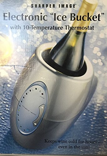 Sharper Image Wine Bottle Cooler - Chiller - Warmer - Ice Bucket New