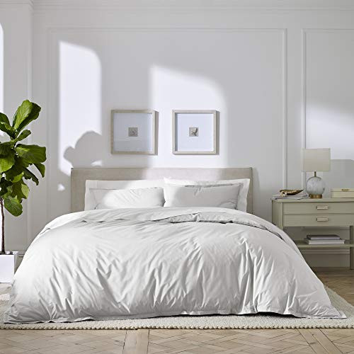 Martex Purity Solid Comforter Set, Full/Queen, Light Gray - B08YM1RGVP New