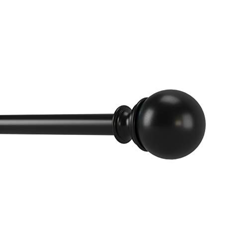 Umbra Diverge Curtain Rod Metal Drapery Rod Extends 28 48" B08CG23QNJ - Bronze New
