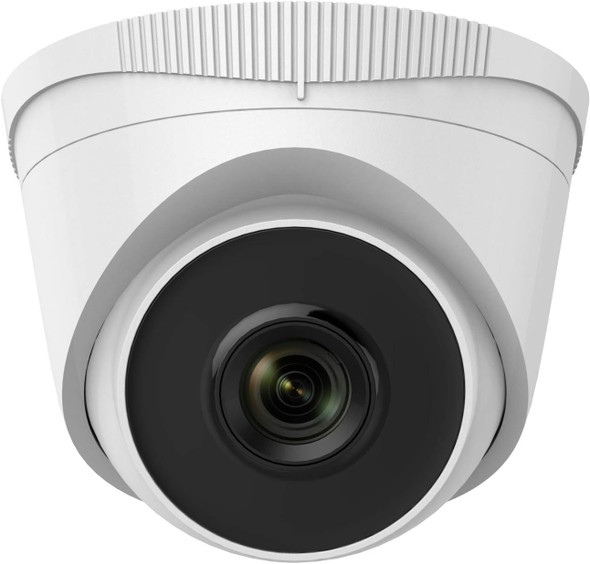 HILOOK 2.8MM LENS 4MP IP POE TURRET NETWORK CAMERA WITH 30M NIGHT VISION - WHITE