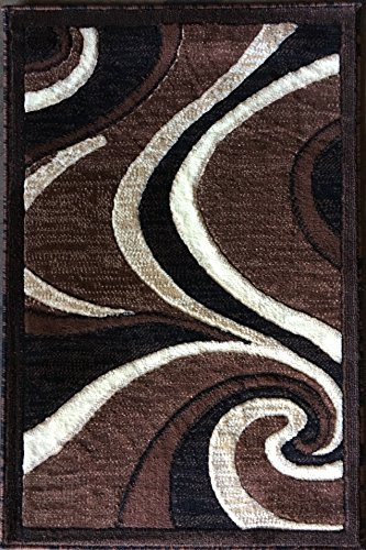 Americana Door Mat Area Rug Brown Design 144 2 Feet X 3 Feet - Model B00M62MQAC New