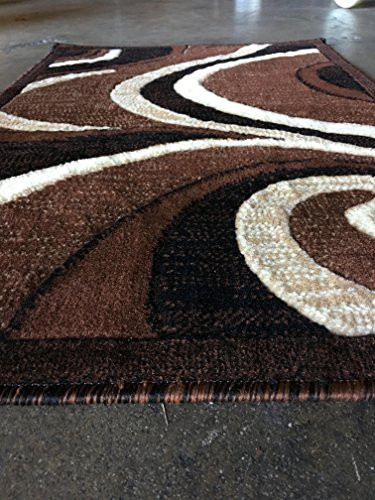 Americana Door Mat Area Rug Brown Design 144 2 Feet X 3 Feet - Model B00M62MQAC New