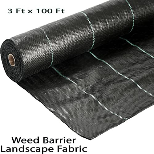 Ashman Landscape Fabric Weeds Blocking Mat 3' x 100' B096QFLWCX - NEW New