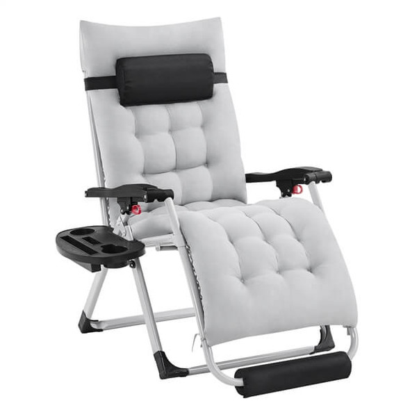 YAHEETECH ZERO GRAVITY CHAIR - GRAY
