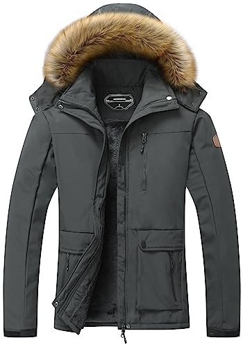 MOERDENG Women's Waterproof Ski Jacket Winter Warm Hooded Snow Coat New
