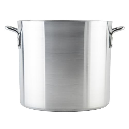 Winco 20 qt Aluminum Heavy-Duty Stock Pot B001CHJHOA - Silver New
