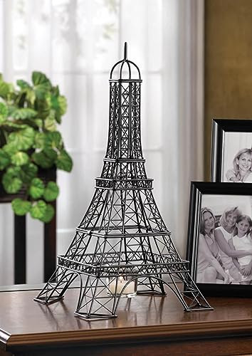 Zingz & Thingz Eiffel Tower Metal Candle Decor New