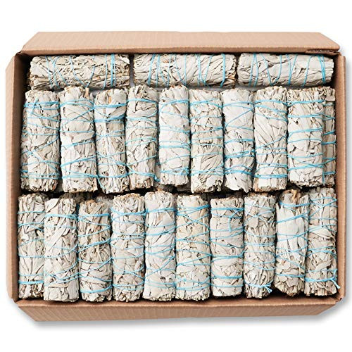JL Local 100 White Sage Smudge Sticks 4" New