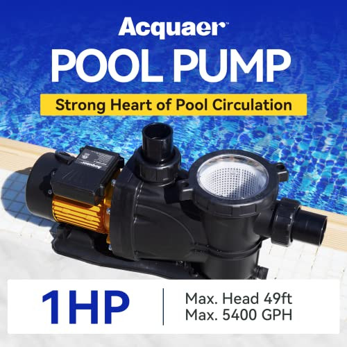 Acquaer 1 HP Pool Pump New