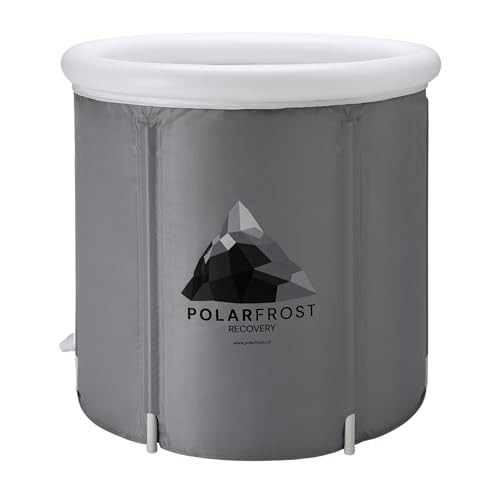 Ice Bath Tub with Lid Inflatable Cold Plunge Tub Portable Bathtub B0CBSVM3L3 New