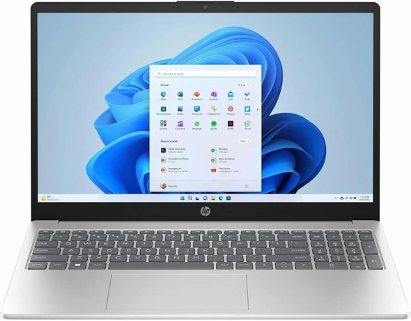 HP 15-fd0522nr 15.6" HD Laptop, Intel N200 1.0GHz, 4GB RAM, 128GB UFS, W11H