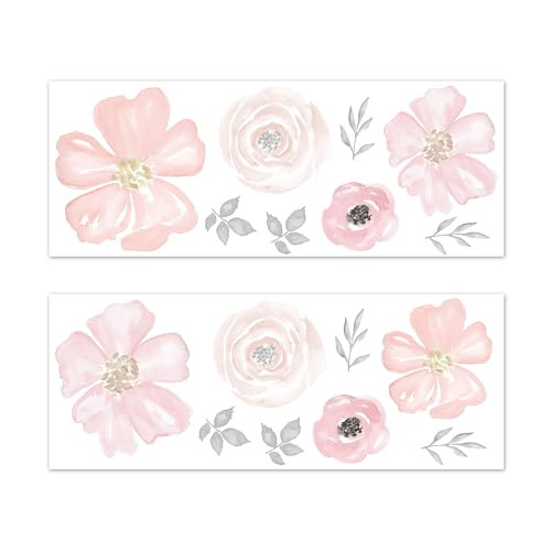 Sweet Jojo Designs 2 Sheet Set Large Peel & Stick Wall Decals B07L446NRR New