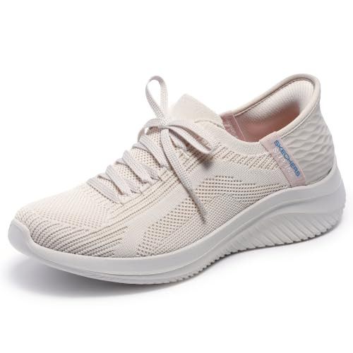 149710 Skechers Women's Ultra Flex 3.0 Brilliant Path, Natural, Size 7.5