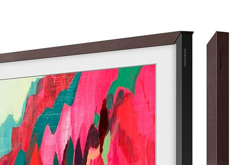 Samsung 65” The Frame Customizable Bezel VG-SCFF65BWBZA, Modern Brown