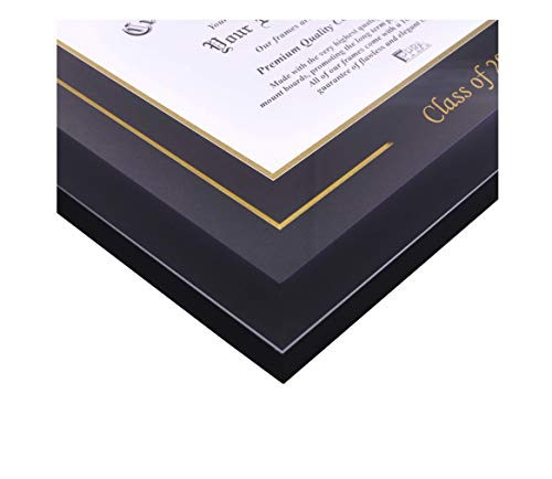 Campus Images Class of 2024 Single Mat 9w x 7h Gold Embossed Diploma Frame New
