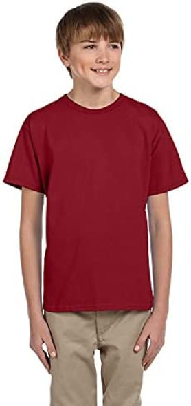 3931B Fruit of the Loom Youth HD Cotton T-Shirt New