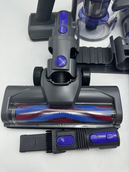 ZOKER Direct Stick Vacuum Cordless Vacuum with 2200mAh Batteries SP-003E PURPLE