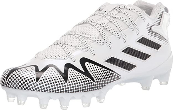 GX4066 Adidas Men's Freak 22-Team Football Shoe White/Black/Clear Grey 10