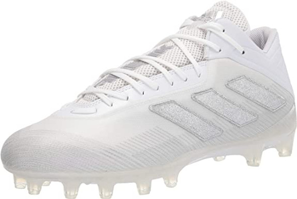 EH3446 Adidas Freak Carbon Football Shoe White/Silver Metallic/White 7.5