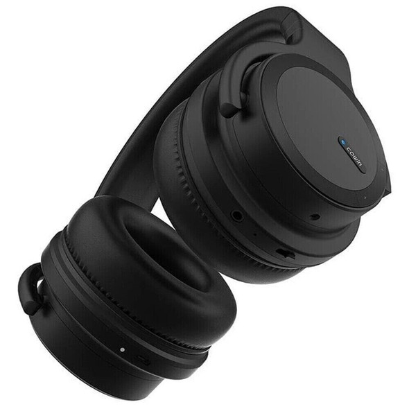 COWIN E7 ACE Active Noise Cancelling Wireless Headphones - Black