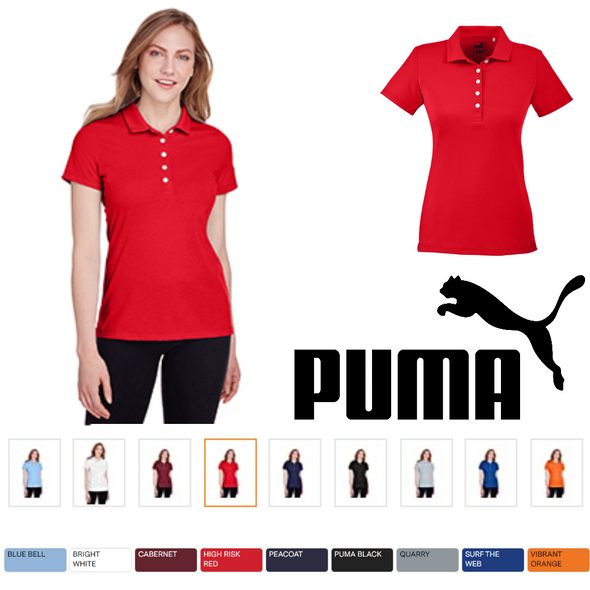 596921 Puma Golf Ladies' Fusion Polo New